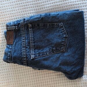 L.L. Bean Double LL Relaxed Fit Women's Lined Blue Jeans